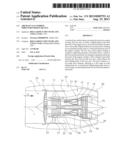 Aircraft gas turbine thrust-reversing device diagram and image