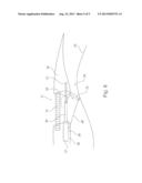 Aircraft gas turbine thrust-reversing device diagram and image