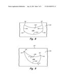 COOLING HOLE WITH CURVED METERING SECTION diagram and image