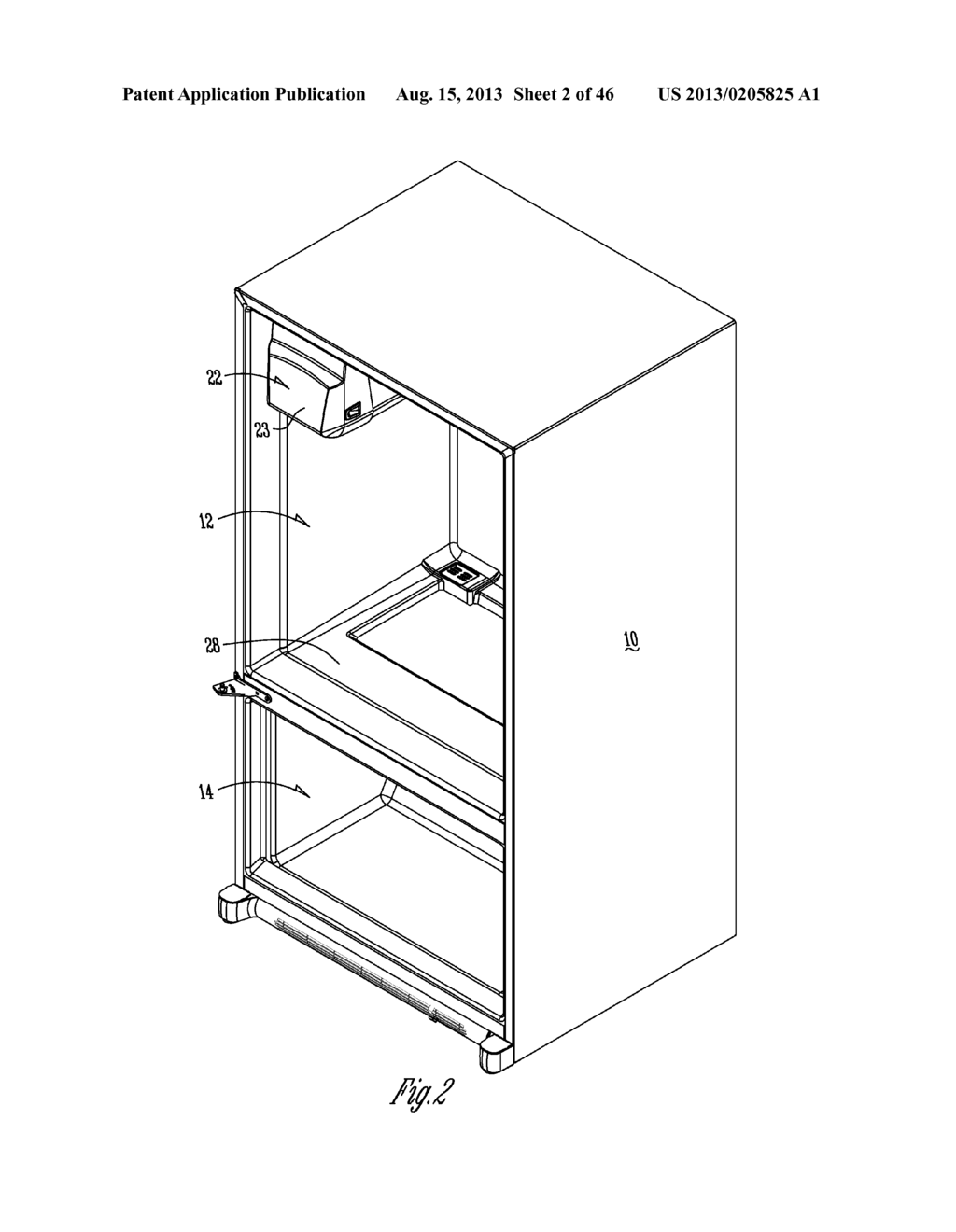 ICE COMPARTMENT ASSEMBLY FOR REFRIGERATOR - diagram, schematic, and image 03