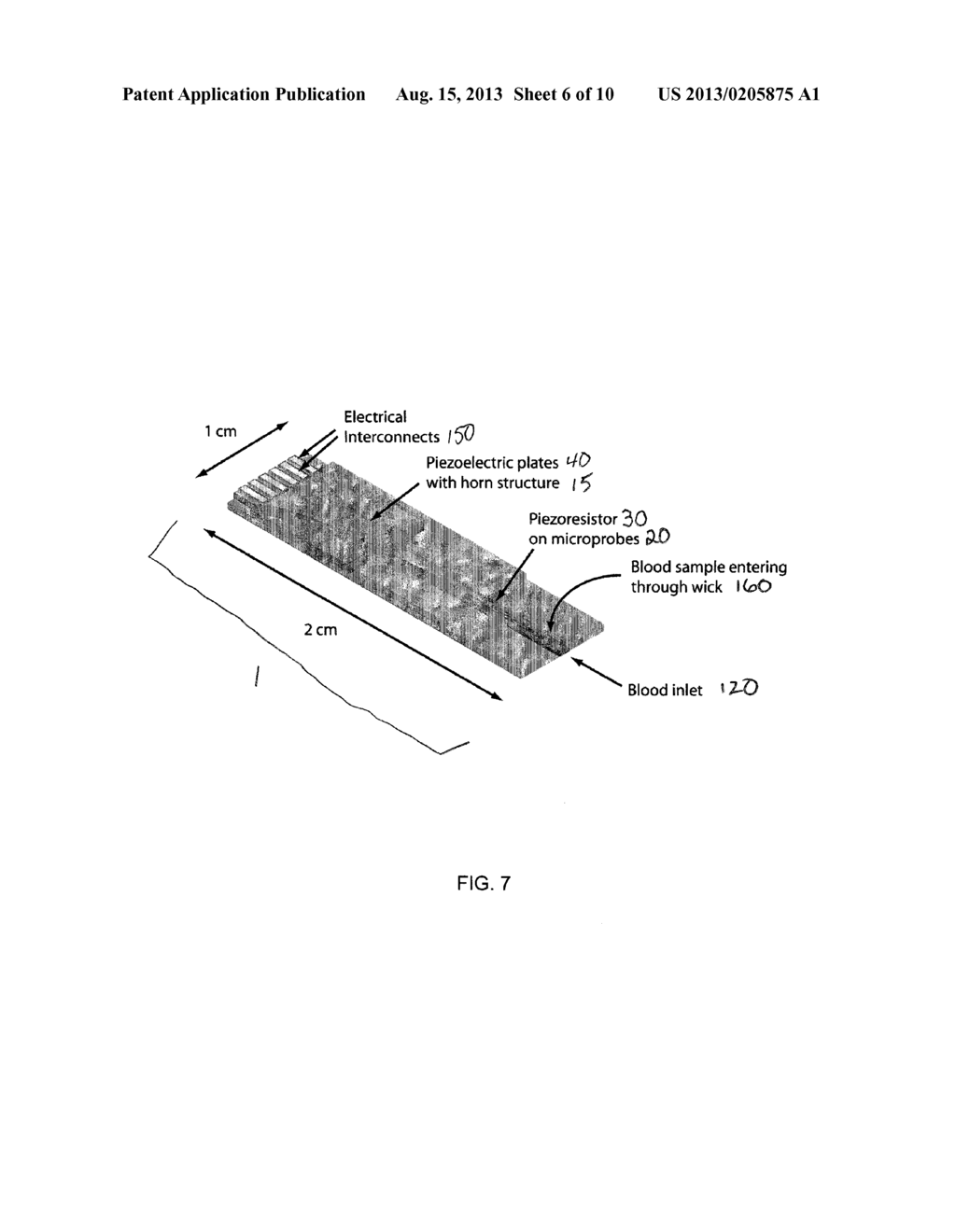 ULTRASONIC HORN ACTUATED MICROPROBES BASED SELF-CALIBRATING VISCOSITY     SENSOR - diagram, schematic, and image 07