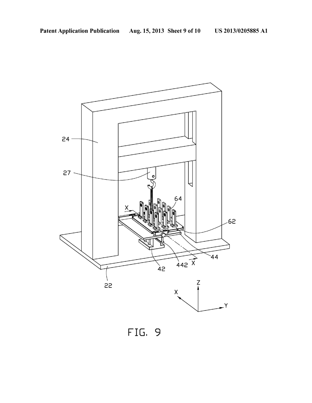 MEASURING DEVICE FOR MEASURING ADHESIVE STRENGTH OF TWO-SIDED ADHESIVE     TAPES - diagram, schematic, and image 10