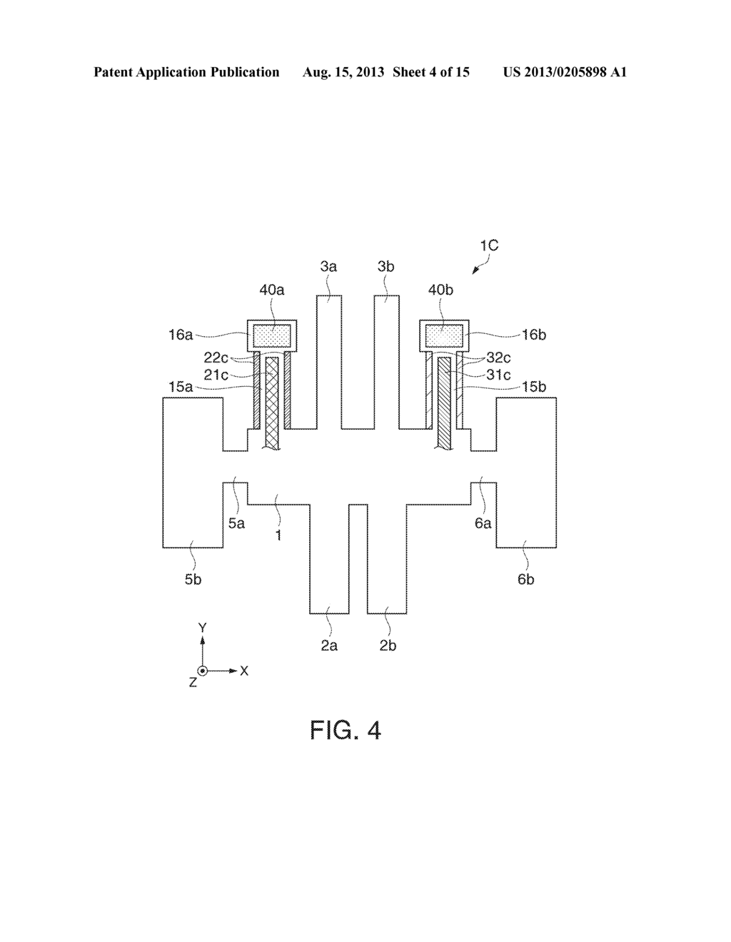 VIBRATOR ELEMENT, SENSOR UNIT, AND ELECTRONIC DEVICE - diagram, schematic, and image 05