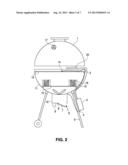 Solid Fuel Grill Temperature Control System diagram and image