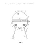 Solid Fuel Grill Temperature Control System diagram and image