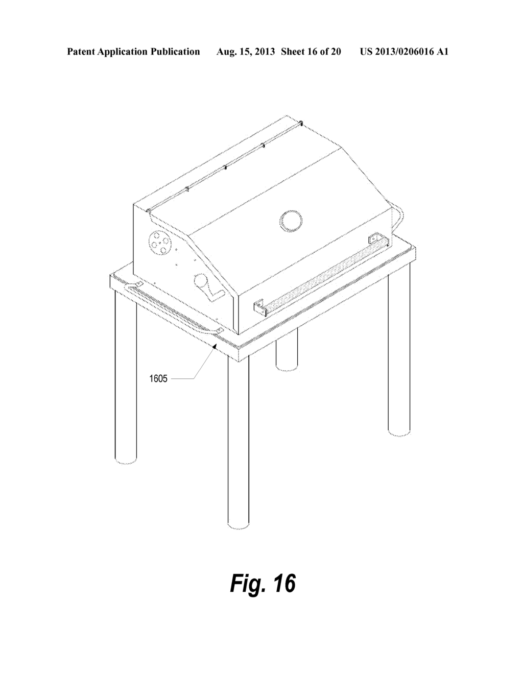 Versatile Outdoor Oven and Grill - diagram, schematic, and image 17