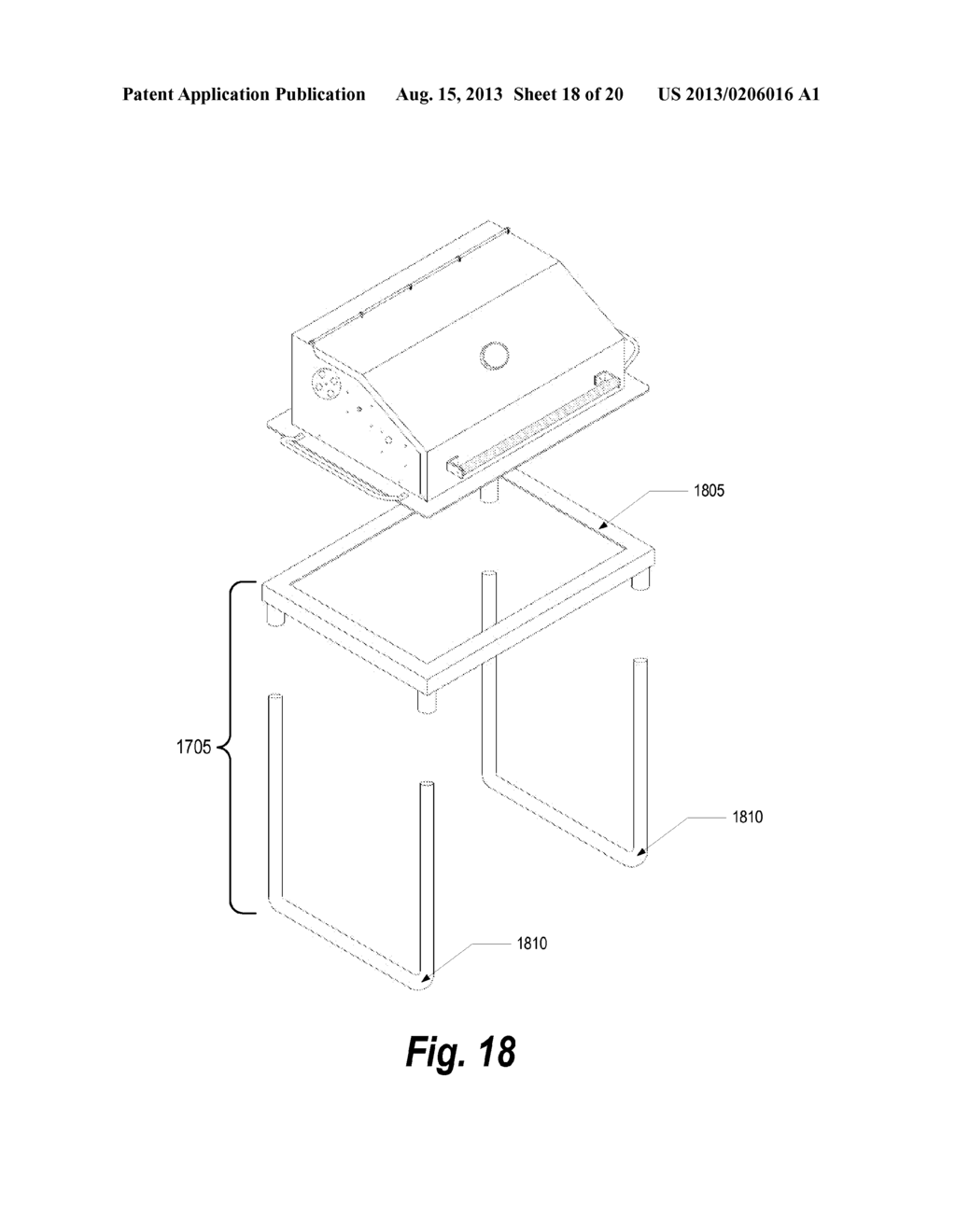 Versatile Outdoor Oven and Grill - diagram, schematic, and image 19