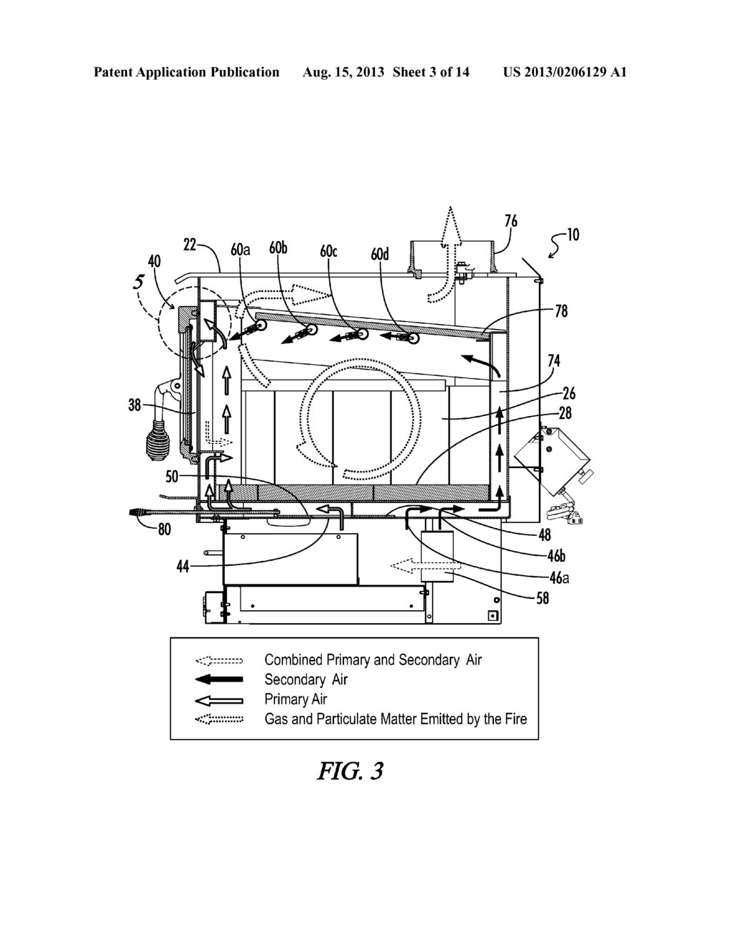 Low Emission Woodstove - diagram, schematic, and image 04