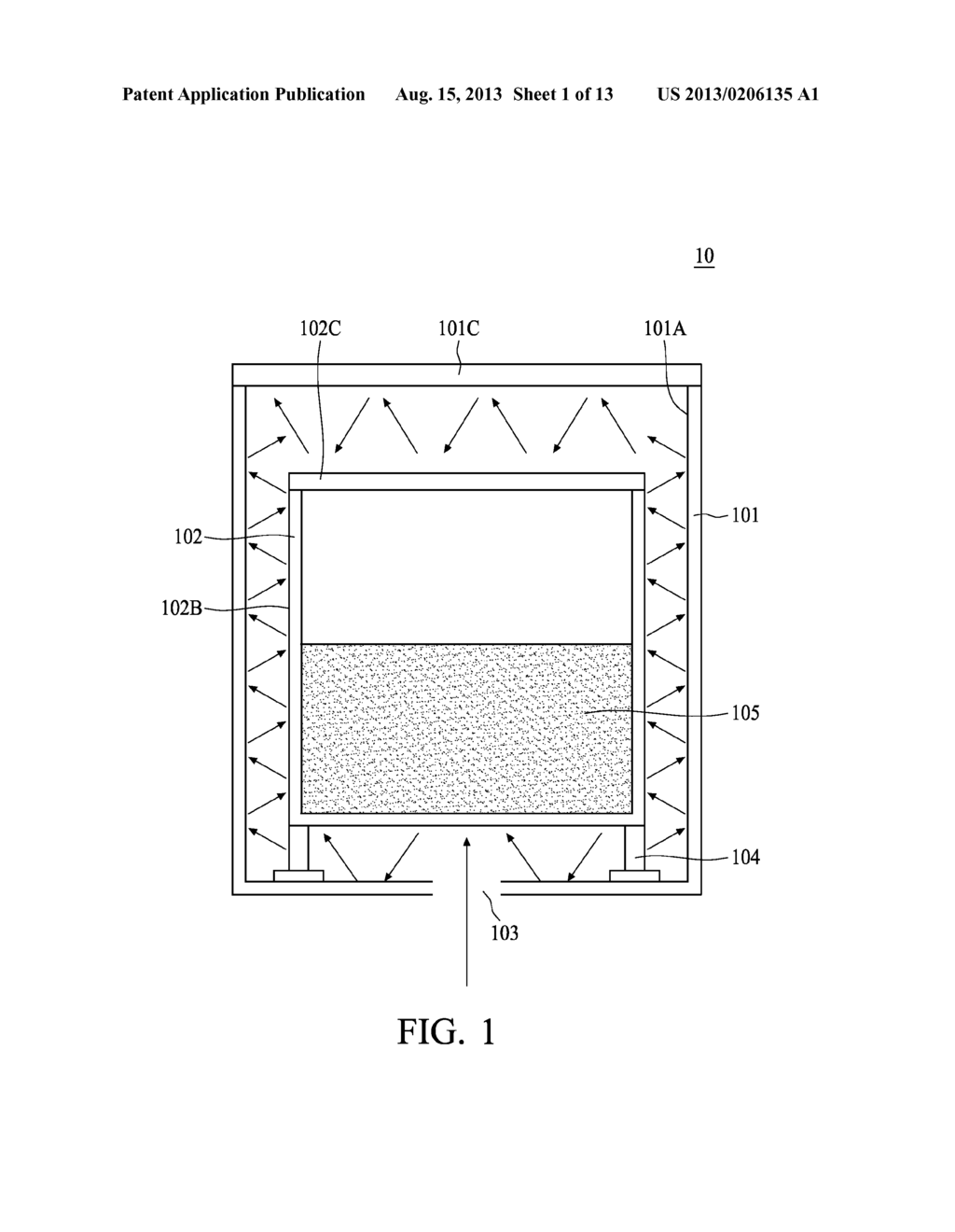 APPARATUS FOR SOLAR THERMAL COLLECTION AND SYSTEM OF THE SAME - diagram, schematic, and image 02