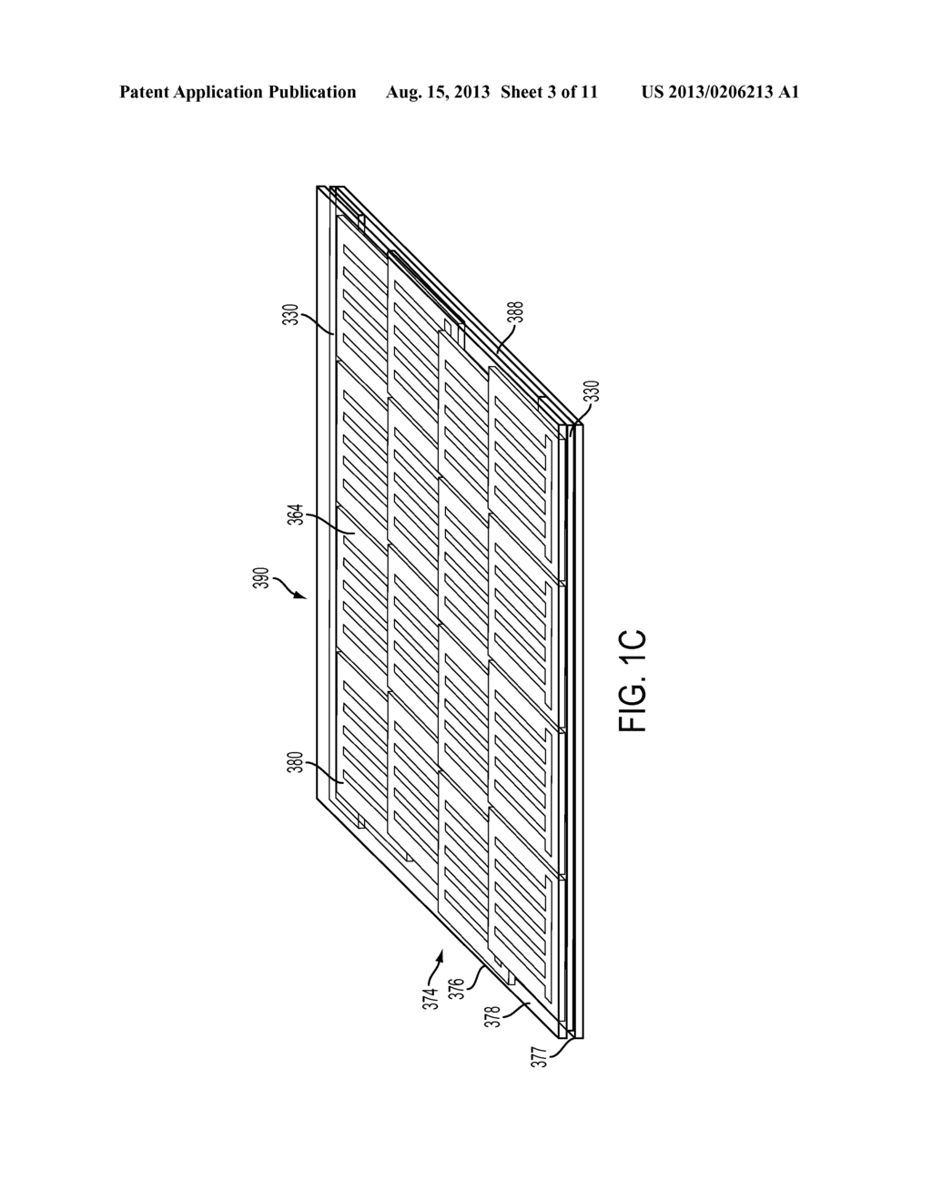 PHOTOVOLTAIC MODULE CONTAINING SHINGLED PHOTOVOLTAIC TILES AND FABRICATION     PROCESSES THEREOF - diagram, schematic, and image 04