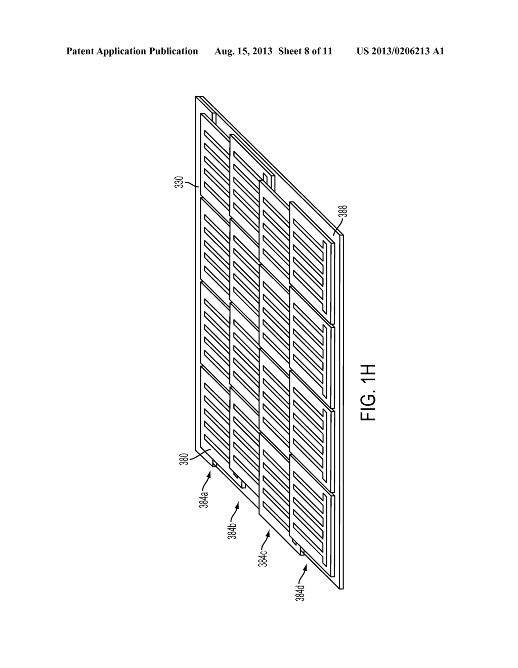 PHOTOVOLTAIC MODULE CONTAINING SHINGLED PHOTOVOLTAIC TILES AND FABRICATION     PROCESSES THEREOF - diagram, schematic, and image 09