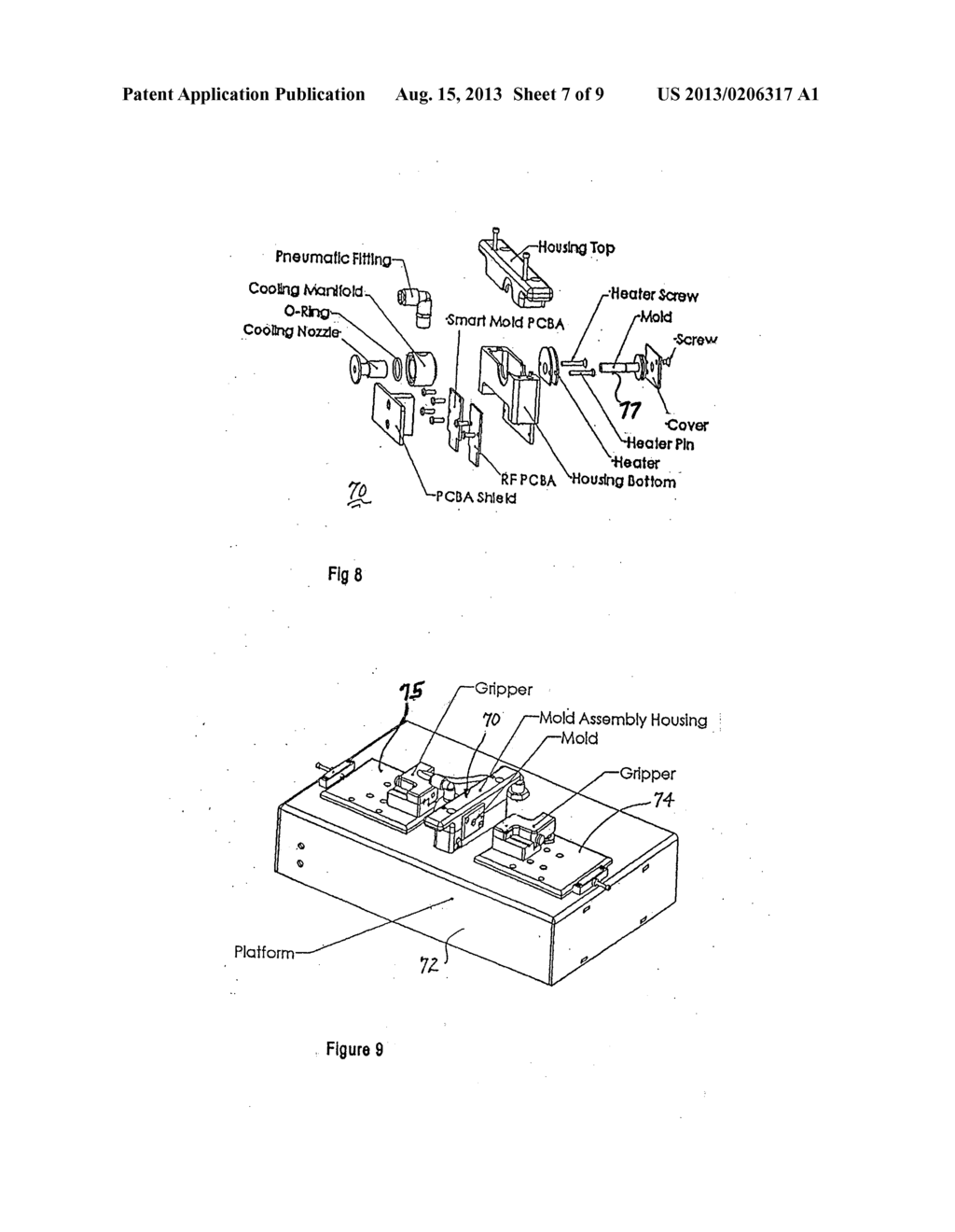 METHOD FOR CONTROLLING RF ENERGY APPLIED TO MOLDS - diagram, schematic, and image 08