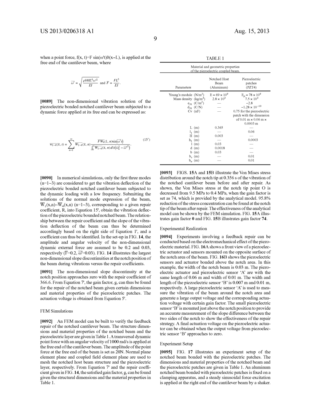 REPAIR OF DELAMINATED PLATES WITH PIEZOELECTRIC MATERIALS - diagram, schematic, and image 30