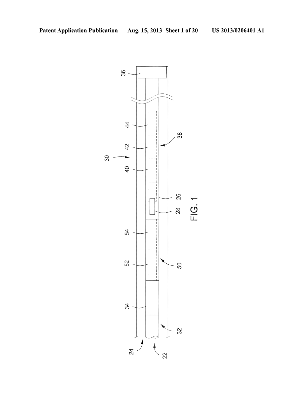 ACTUATION SYSTEM AND METHOD FOR A DOWNHOLE TOOL - diagram, schematic, and image 02