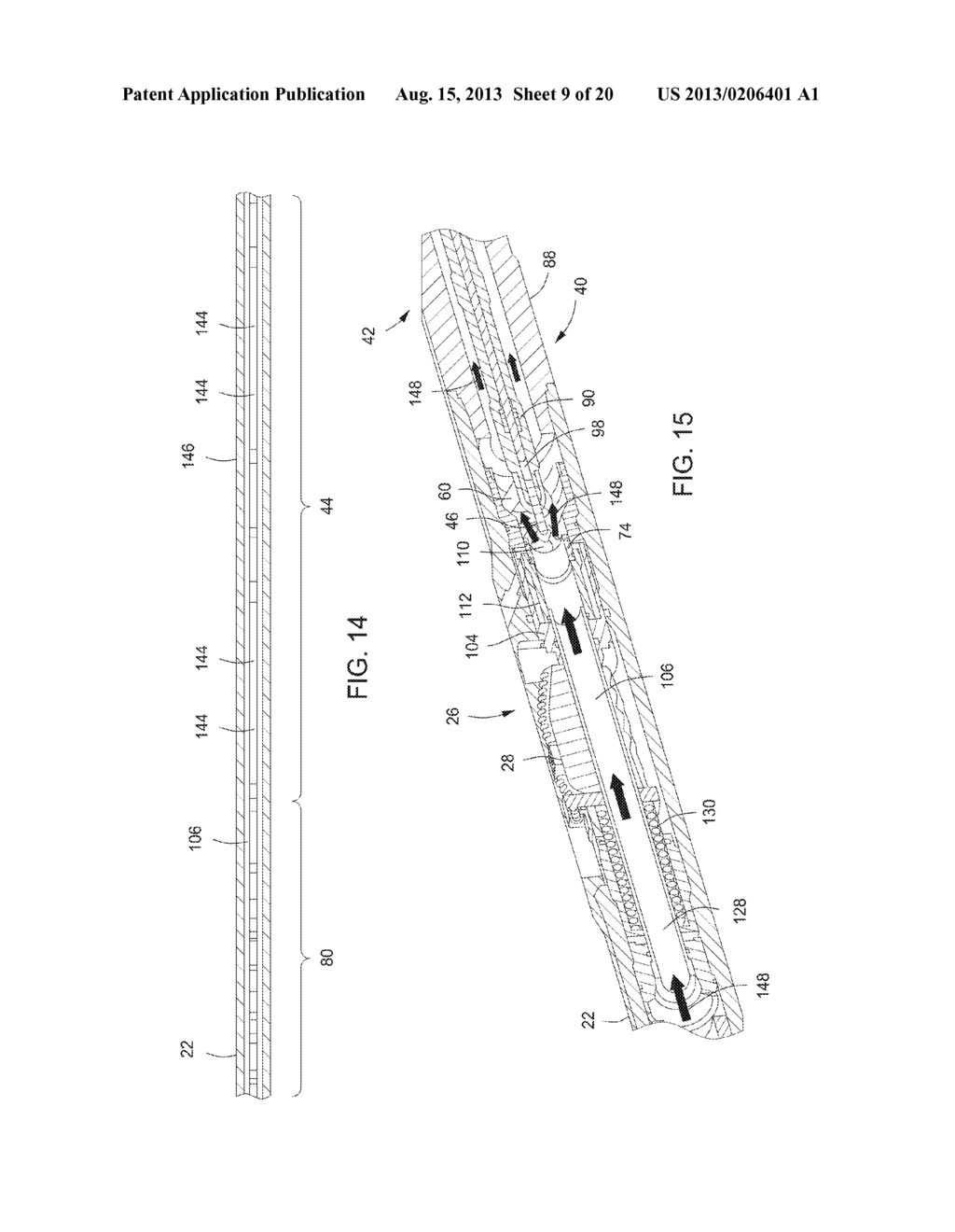 ACTUATION SYSTEM AND METHOD FOR A DOWNHOLE TOOL - diagram, schematic, and image 10