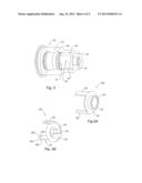 DISC BRAKE HAVING A LATCH FOR LOCKING THE CONVERSION CARTRIDGE BY MEANS OF     A LATCH diagram and image