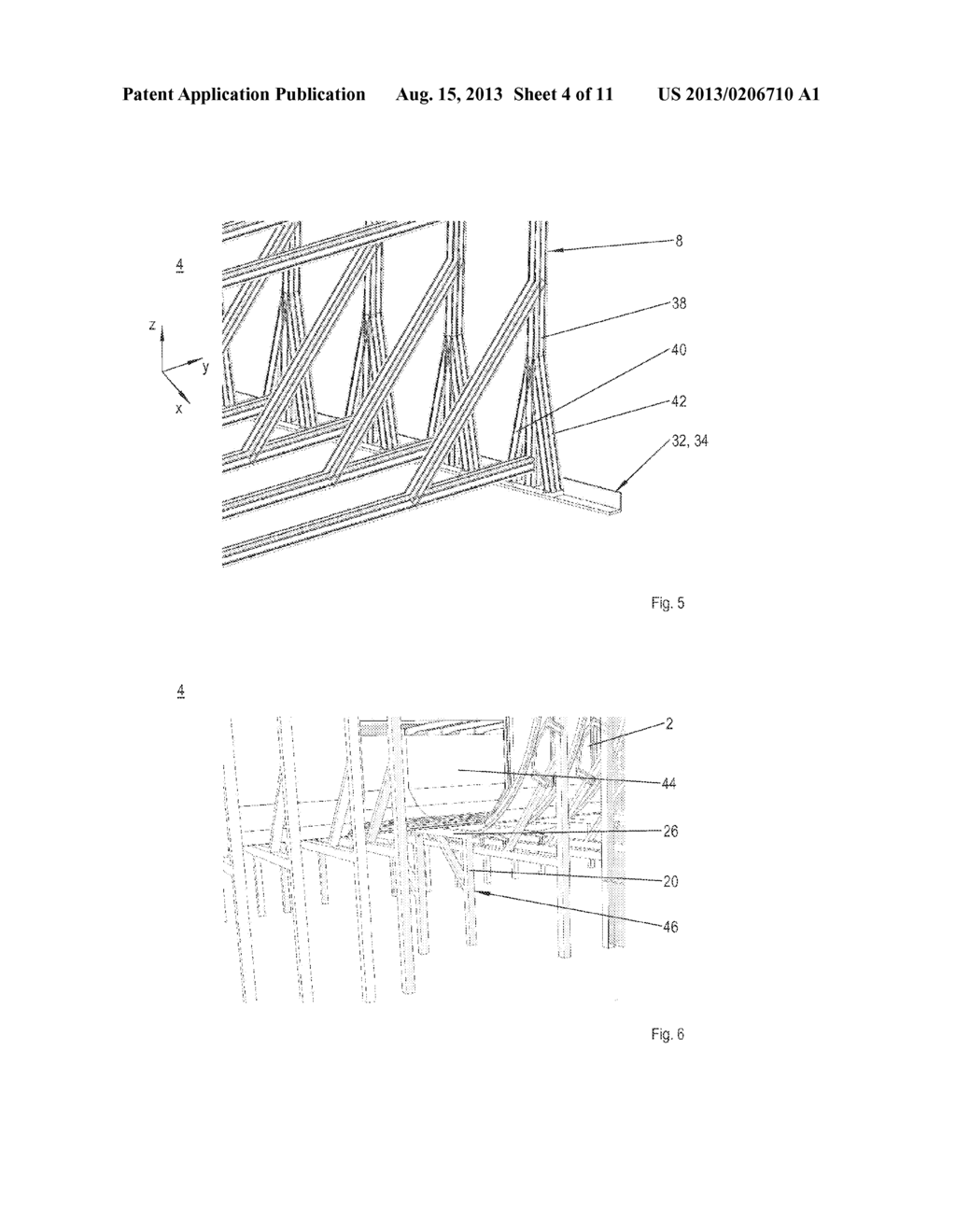 JIG FOR THE MODELLING OF AT LEAST ONE SECTION OF AN AIRCRAFT FUSELAGE - diagram, schematic, and image 05