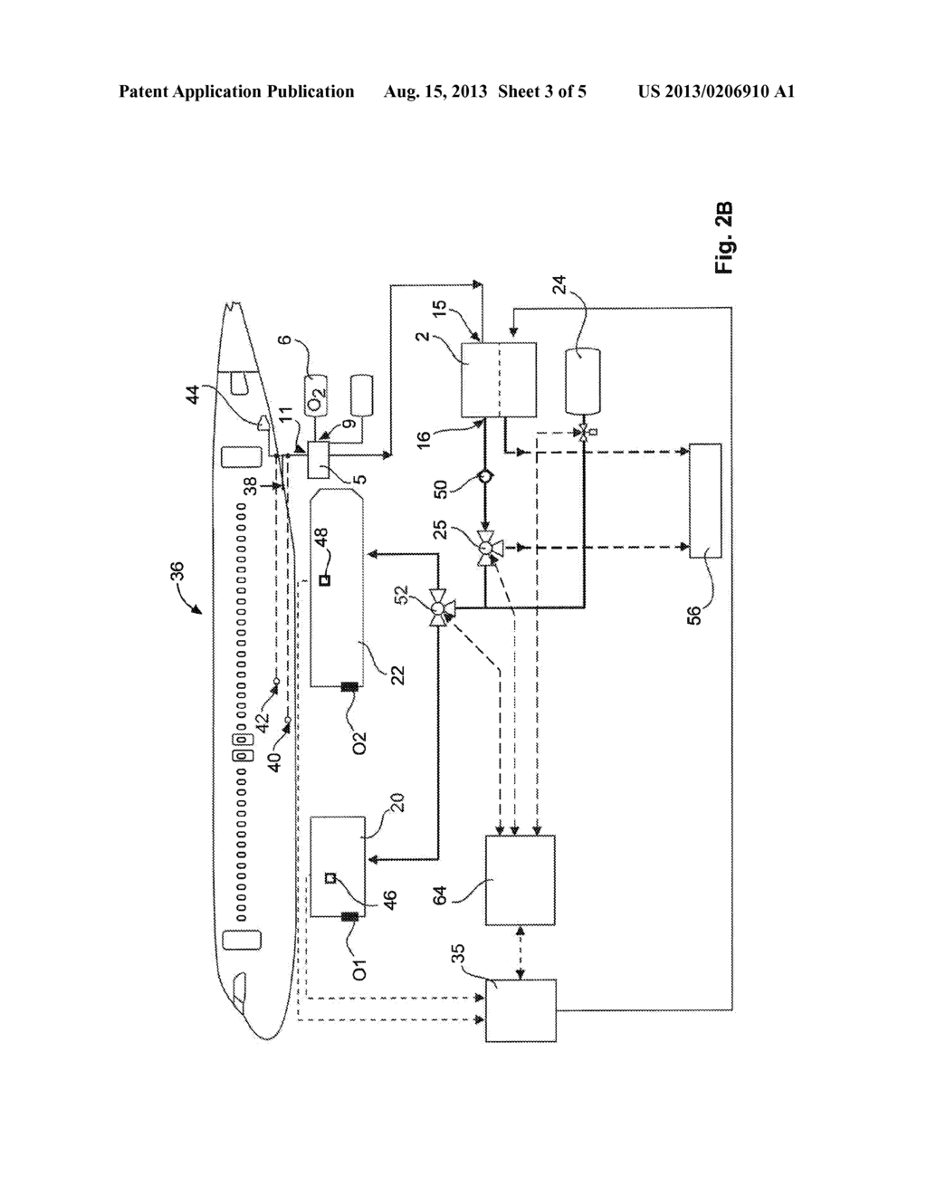 EMERGENCY SUPPLY SYSTEM FOR A TRANSPORTATION MEANS, METHOD FOR SUPPLYING     ELECTRICAL POWER AND FOR INHIBITING FIRE AND AIRCRAFT WITH AN EMERGENCY     SUPPLY SYSTEM - diagram, schematic, and image 04