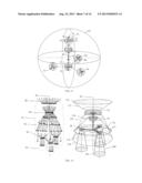 VERTICAL TAKE-OFF AND LANDING MULTIMODAL, MULTIENVIRONMENT, GYROPENDULAR     CRAFT WITH COMPENSATORY PROPULSION AND FLUIDIC GRADIENT COLLIMATION diagram and image