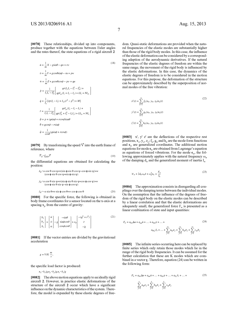 SYSTEM AND METHOD FOR MINIMISING BUFFETING - diagram, schematic, and image 18