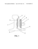 NEEDLE RAIL WITH AN INSERT FOR RAILROAD TRACK SWITCHING diagram and image