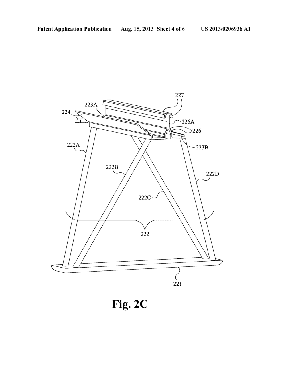 Support System for Solar Energy Generator Panels - diagram, schematic, and image 05