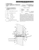 DEVICE, KIT AND METHOD FOR ANCHORING AN ELEMENT ON AN EXTERIOR FACE OF A     WALL OF A BUILDING diagram and image