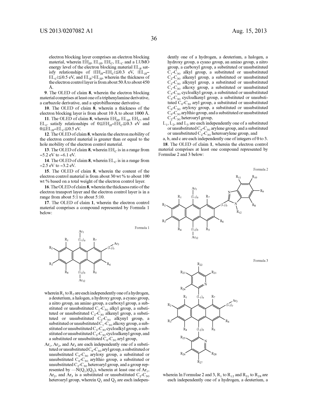 ORGANIC LIGHT-EMITTING DEVICE HAVING IMPROVED EFFICIENCY CHARACTERISTICS     AND ORGANIC LIGHT-EMITTING DISPLAY APPARATUS INCLUDING THE SAME - diagram, schematic, and image 49