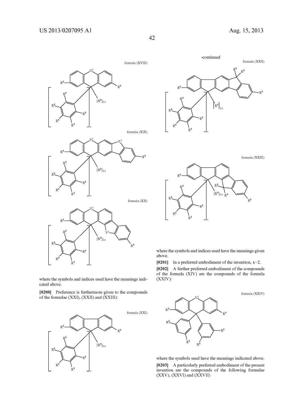 MATERIALS FOR ORGANIC ELECTROLUMINESCENT DEVICES - diagram, schematic, and image 43