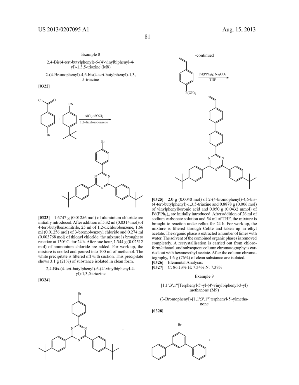 MATERIALS FOR ORGANIC ELECTROLUMINESCENT DEVICES - diagram, schematic, and image 82