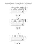 METHOD FOR FABRICATING FINFETS AND SEMICONDUCTOR STRUCTURE FABRICATED     USING THE METHOD diagram and image