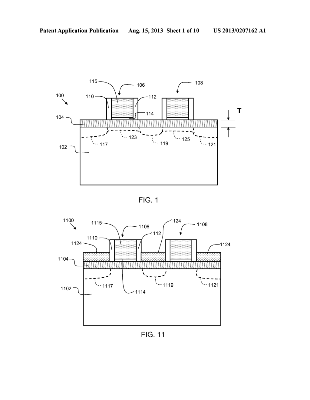 HIGH PERFORMANCE MULTI-FINGER STRAINED SILICON GERMANIUM CHANNEL PFET AND     METHOD OF FABRICATION - diagram, schematic, and image 02