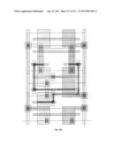 Cross-Coupled Transistor Circuit Having Diffusion Regions of Common Node     on Opposing Sides of Same Gate Electrode Track diagram and image