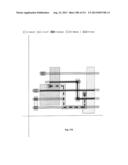 Cross-Coupled Transistor Circuit Having Diffusion Regions of Common Node     on Opposing Sides of Same Gate Electrode Track diagram and image