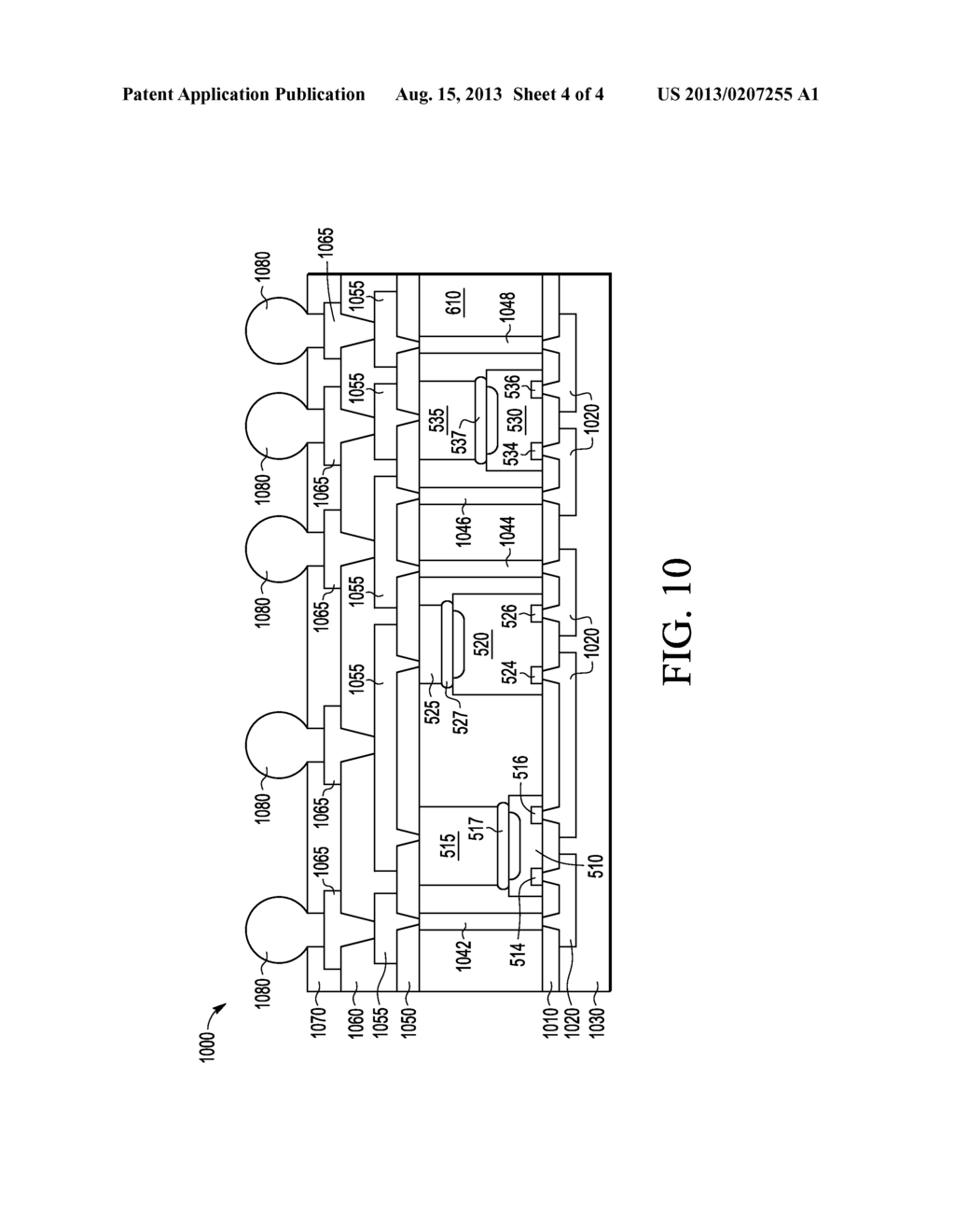 SEMICONDUCTOR DEVICE PACKAGE HAVING BACKSIDE CONTACT AND METHOD FOR     MANUFACTURING - diagram, schematic, and image 05
