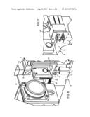 METHOD OF LOADING AND UNLOADING A MOLD ON A FOAM PLASTICS MOLDING MACHINE diagram and image