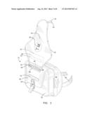 BICYCLE SEAT COVER WITH INTEGRATED STORAGE DEVICE diagram and image