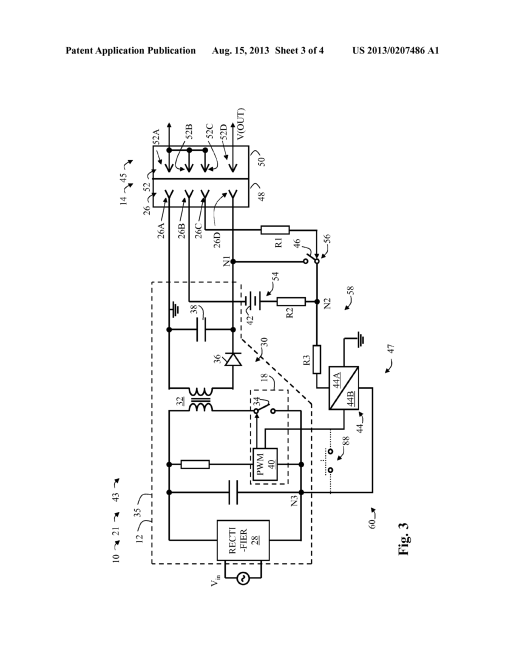 POWER-SAVING VOLTAGE CONVERTER OPERATION - diagram, schematic, and image 04