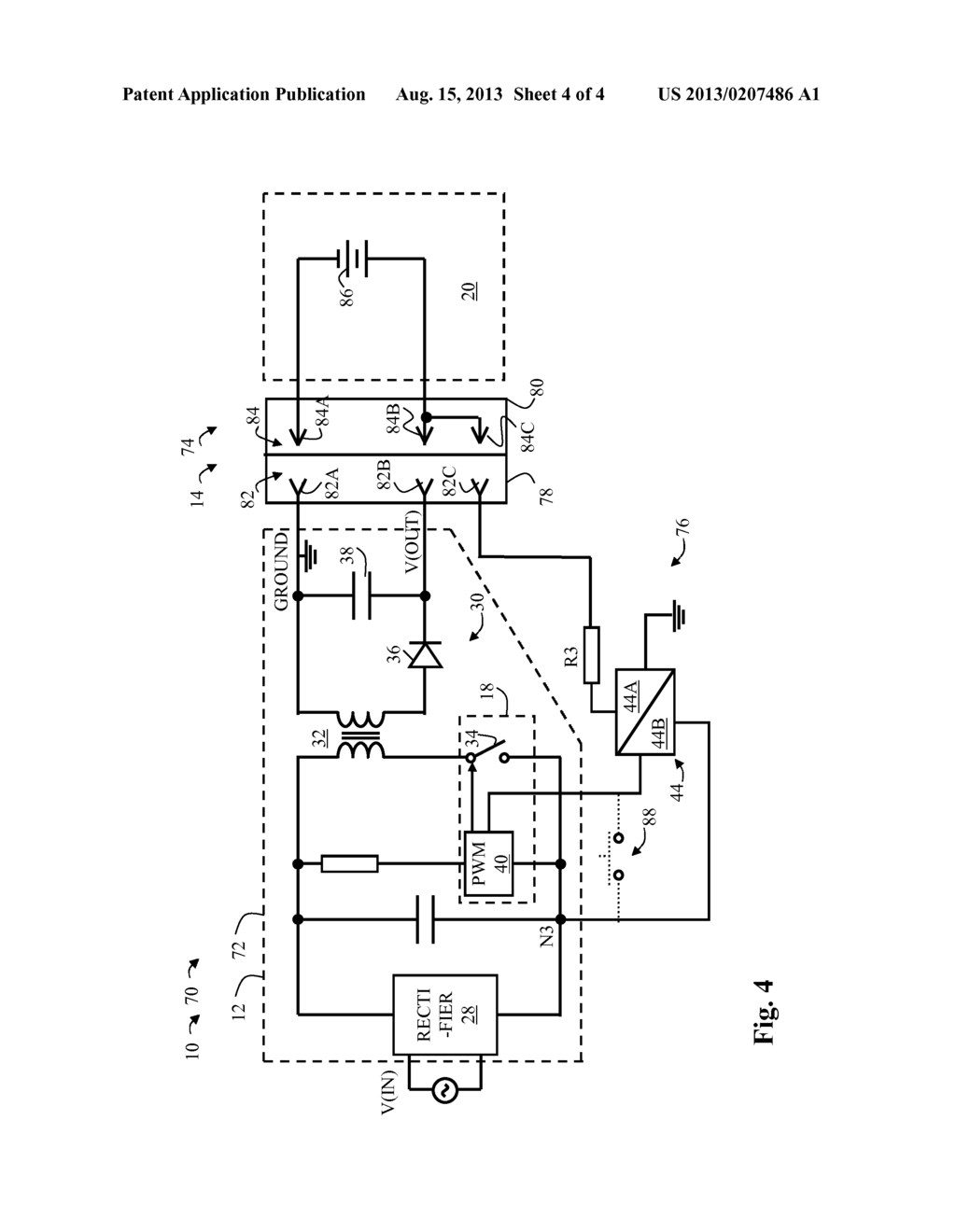 POWER-SAVING VOLTAGE CONVERTER OPERATION - diagram, schematic, and image 05