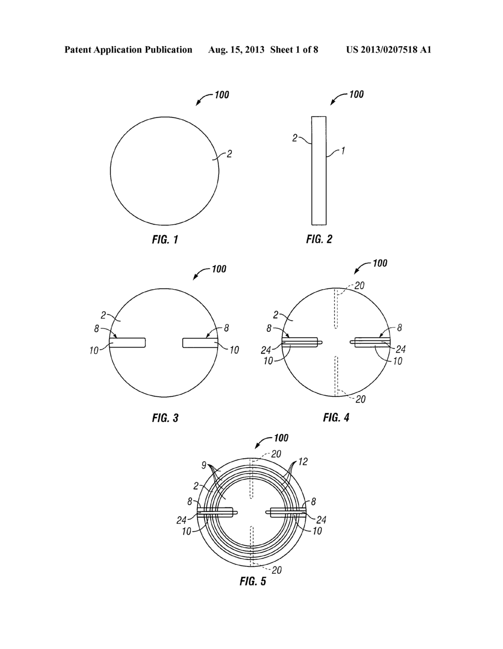 ELECTRICAL CONTACTS TO A  RING TRANSDUCER - diagram, schematic, and image 02