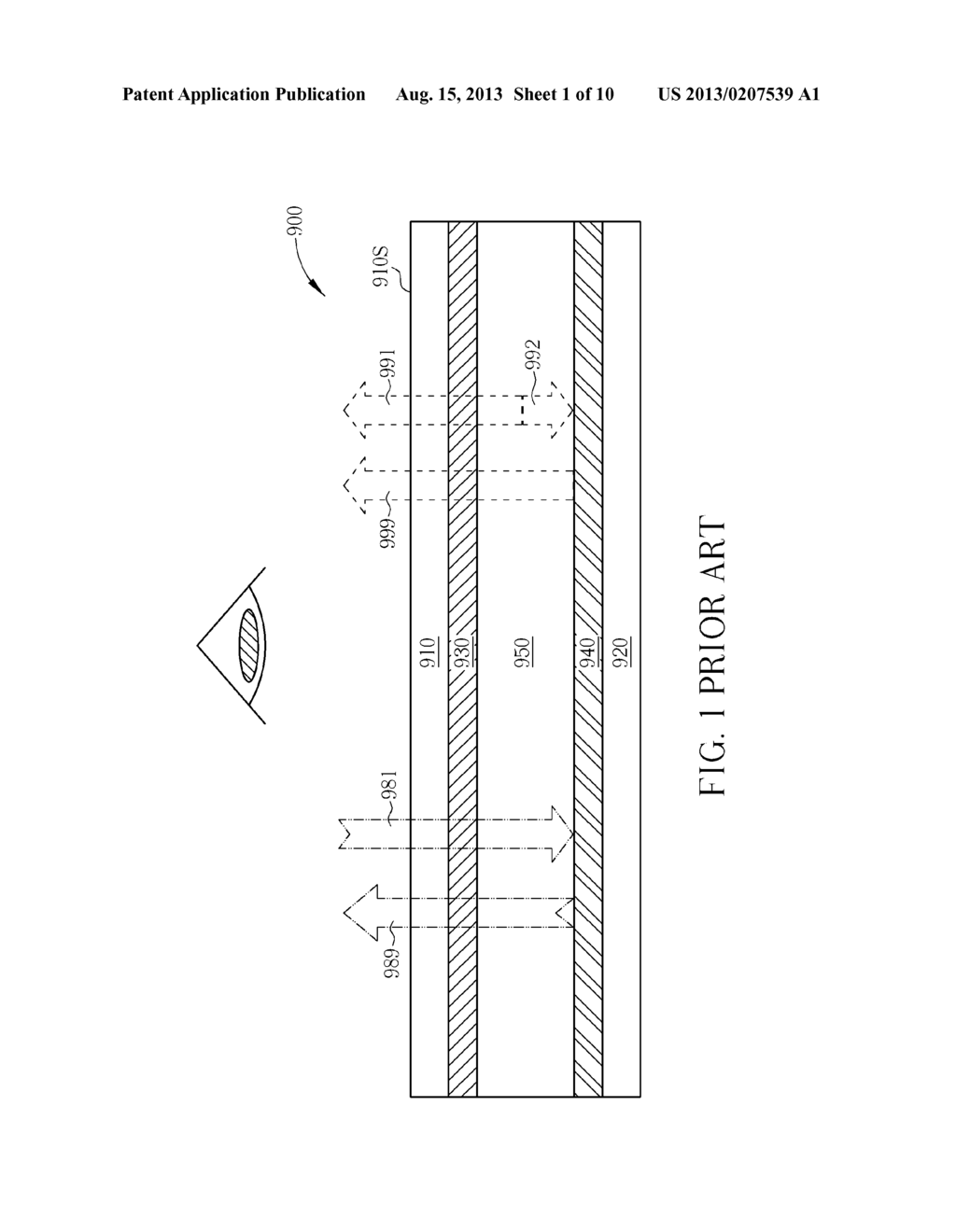 ORGANIC ELECTROLUMINESCENT DISPLAY DEVICE - diagram, schematic, and image 02