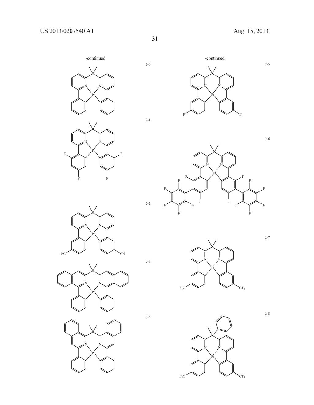 Organic Electroluminescent Element - diagram, schematic, and image 33