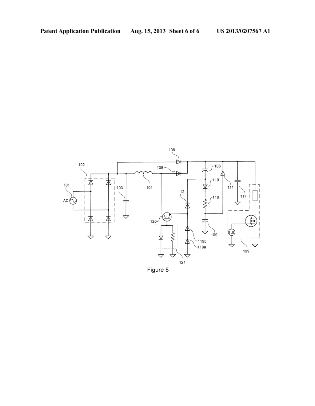 BOOST CONVERTER ASSISTED VALLEY-FILL POWER FACTOR CORRECTION CIRCUIT - diagram, schematic, and image 07