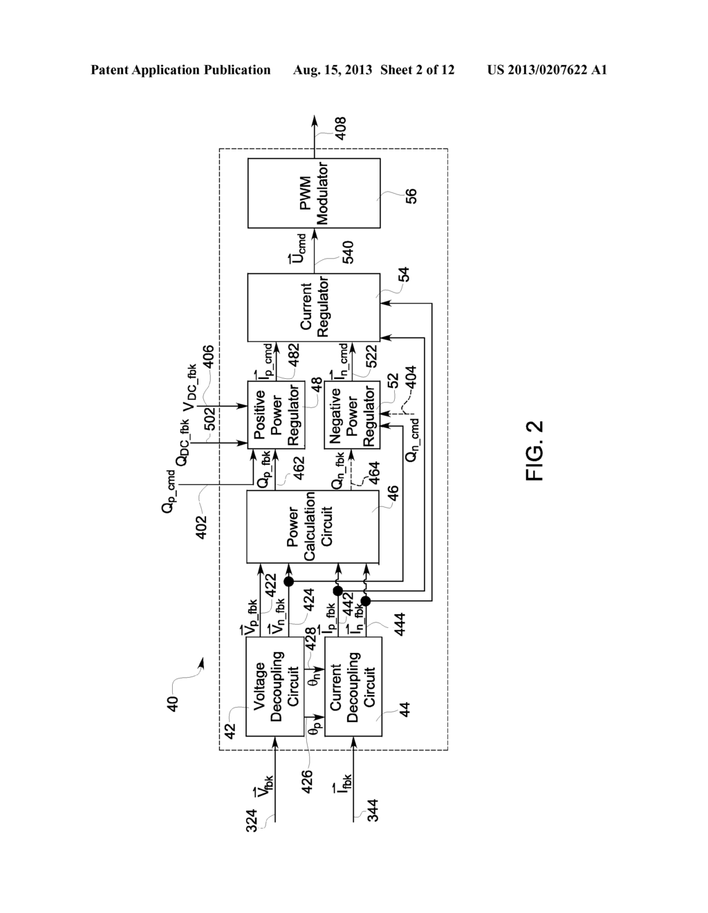 SYSTEM AND METHOD FOR REACTIVE POWER REGULATION - diagram, schematic, and image 03