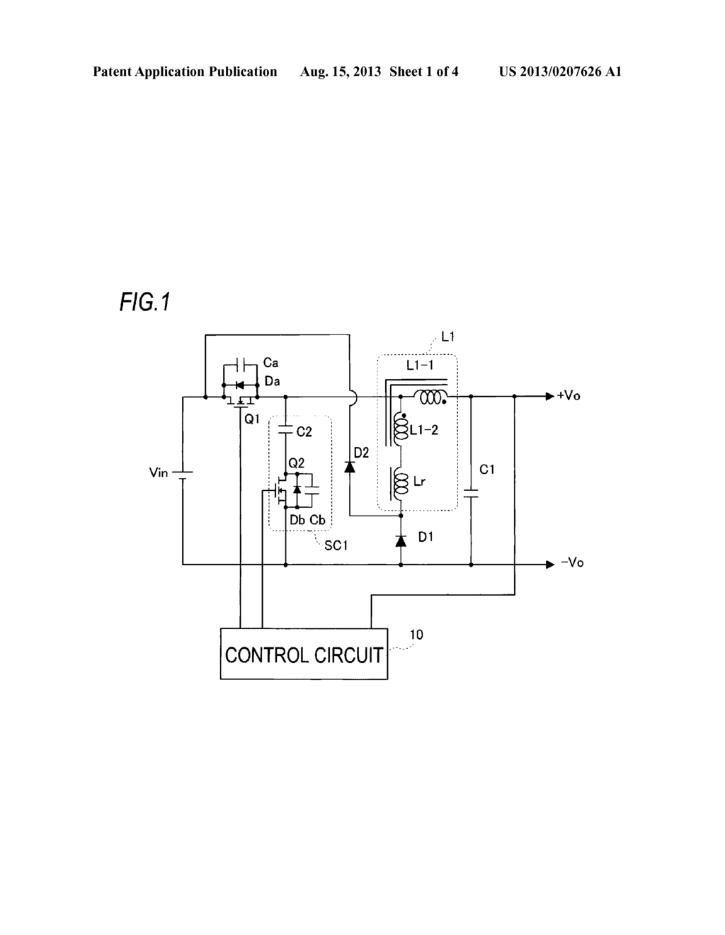 Switching Power Supply Circuit - diagram, schematic, and image 02