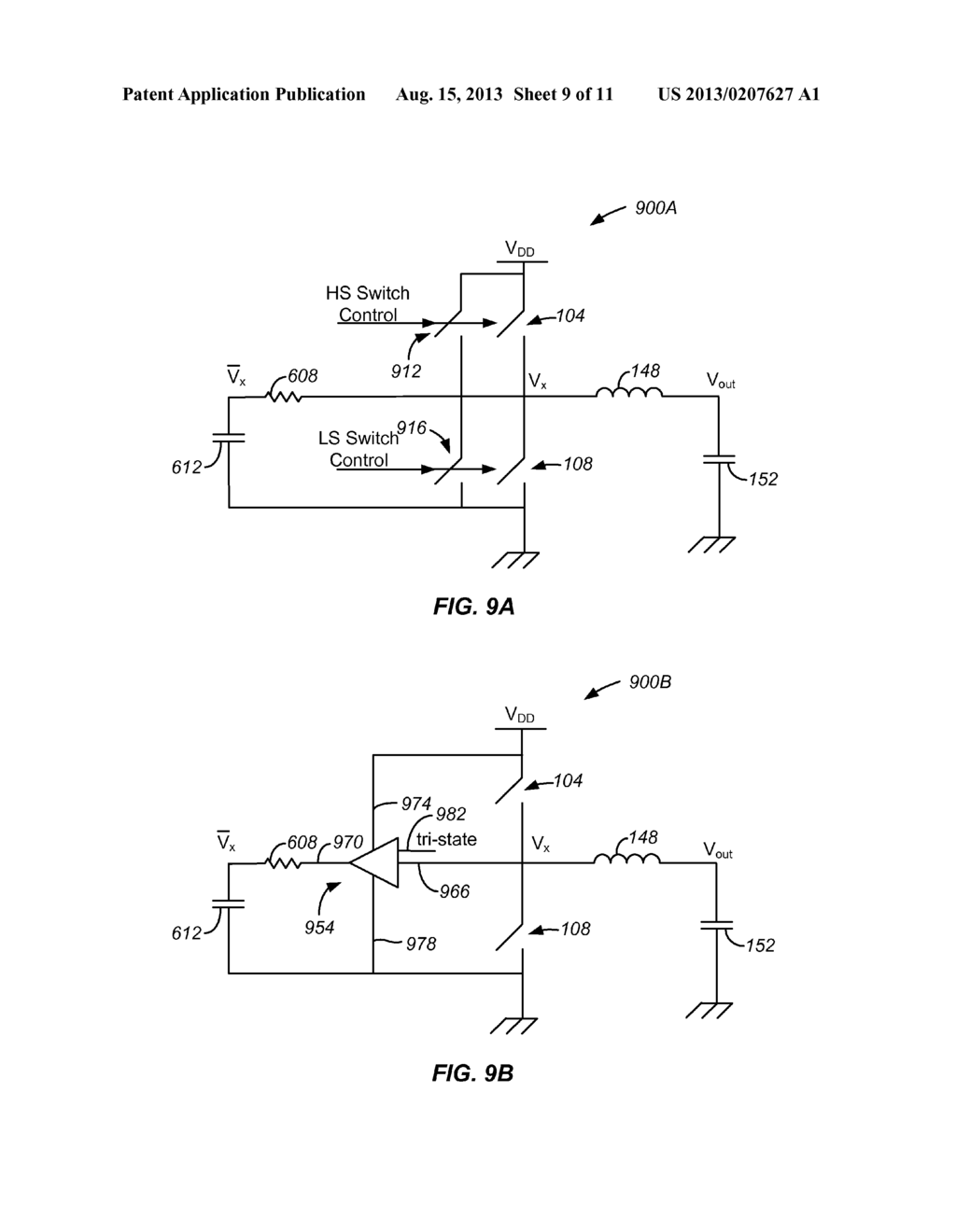 VIRTUAL OUTPUT VOLTAGE SENSING FOR FEED-FORWARD CONTROL OF A VOLTAGE     REGULATOR - diagram, schematic, and image 10