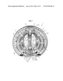 DEVICE FOR THE ELECTROMAGNETIC TESTING OF AN OBJECT diagram and image