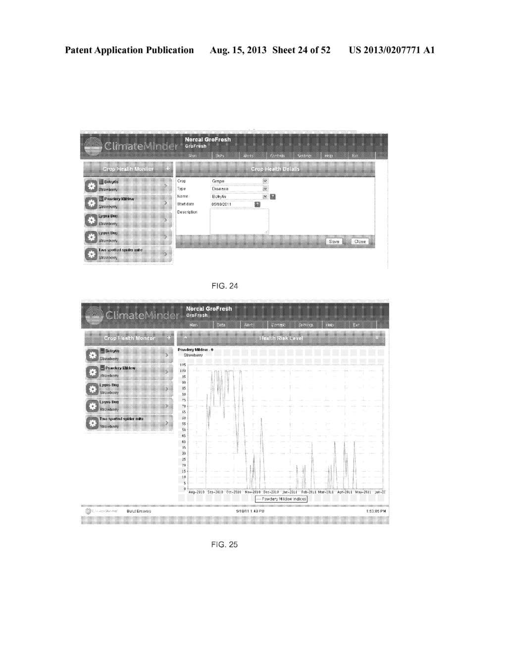 METHODS AND SYSTEMS FOR IRRIGATION AND CLIMATE CONTROL - diagram, schematic, and image 25