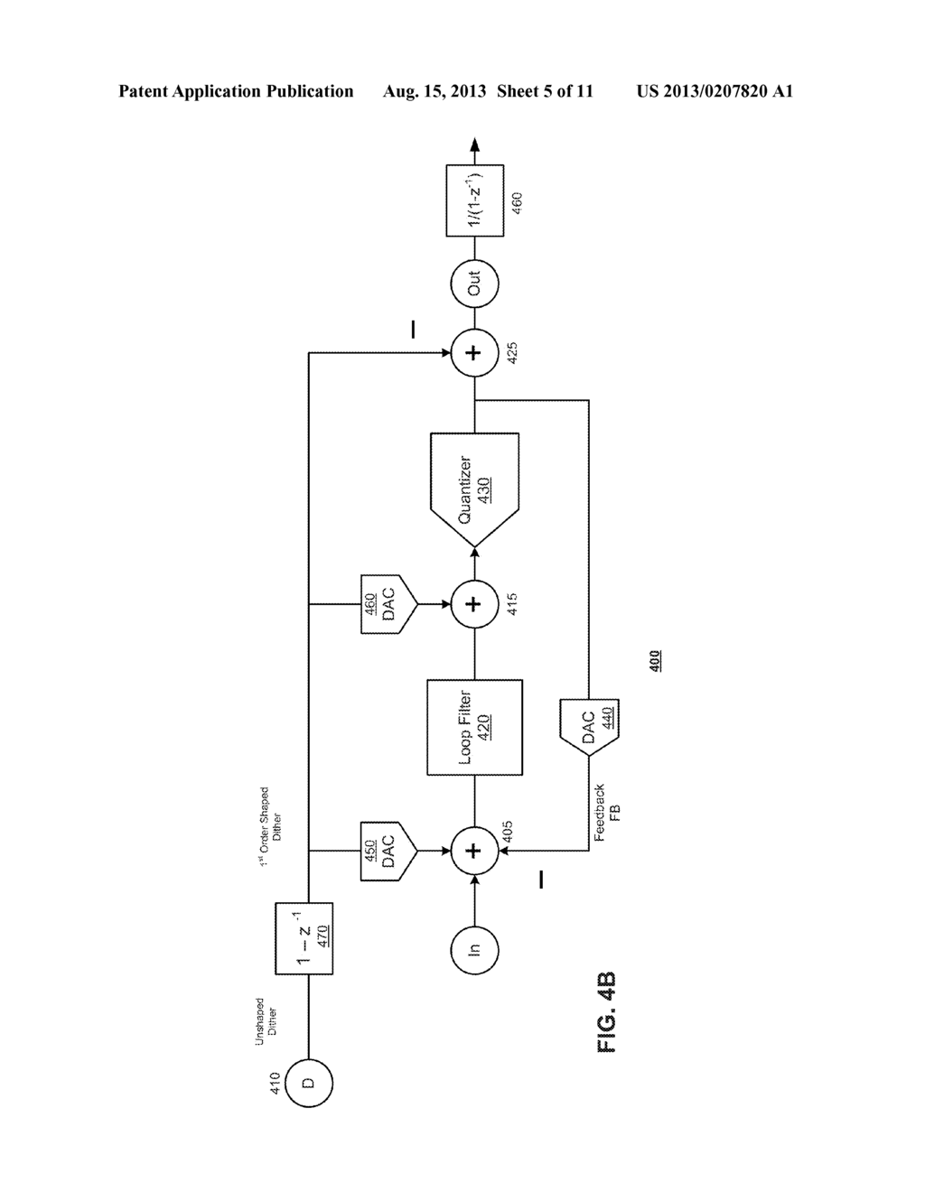 SIGMA DELTA MODULATOR WITH DITHER - diagram, schematic, and image 06