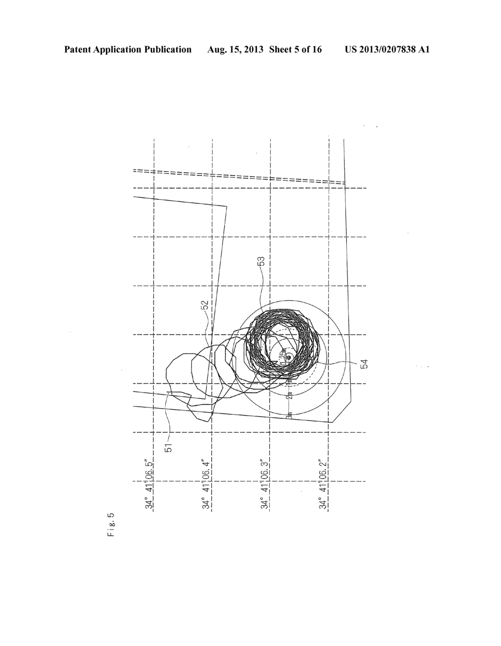 ANTENNA DEVICE FOR POSITION DETECTION, POSITION DETECTION DEVICE EQUIPPED     WITH THIS ANTENNA DEVICE, AND POSITION DETECTION METHOD - diagram, schematic, and image 06